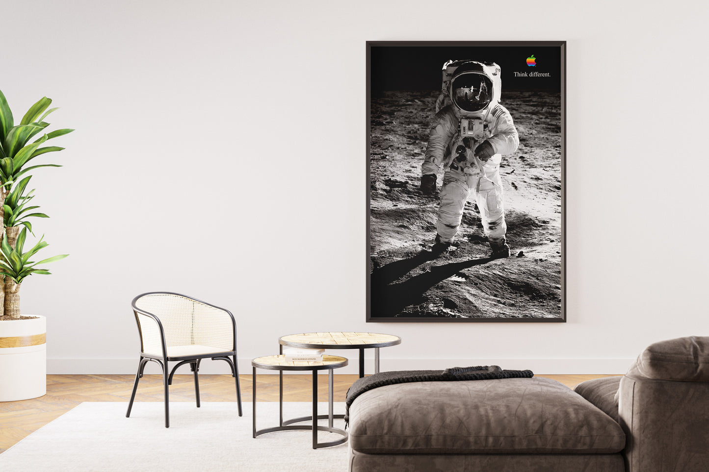 Apple Buzz Aldrin Poster