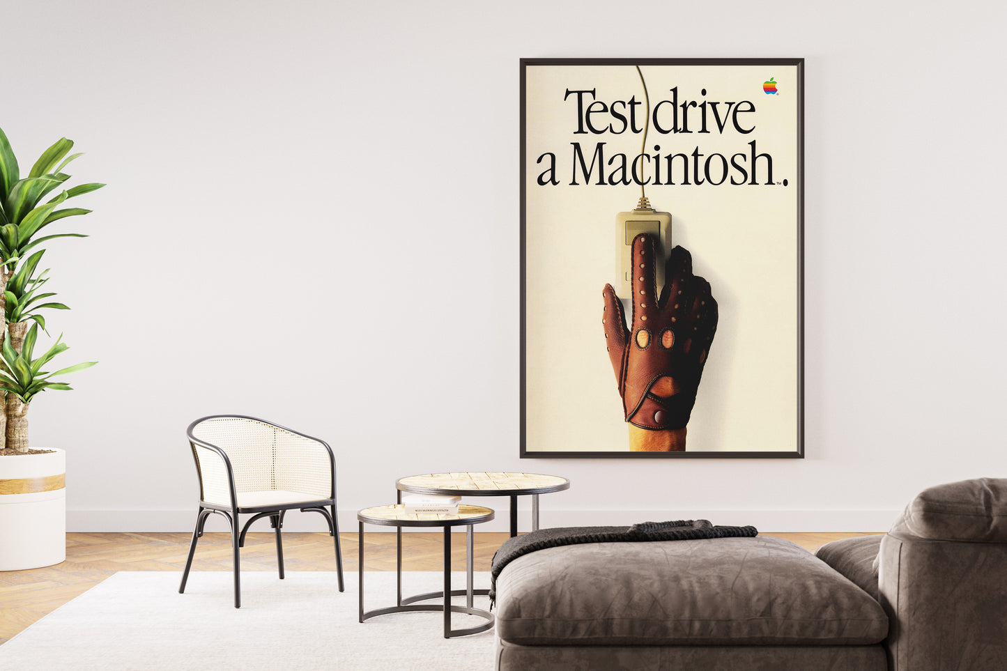 Apple Test Drive a Macintosh Poster