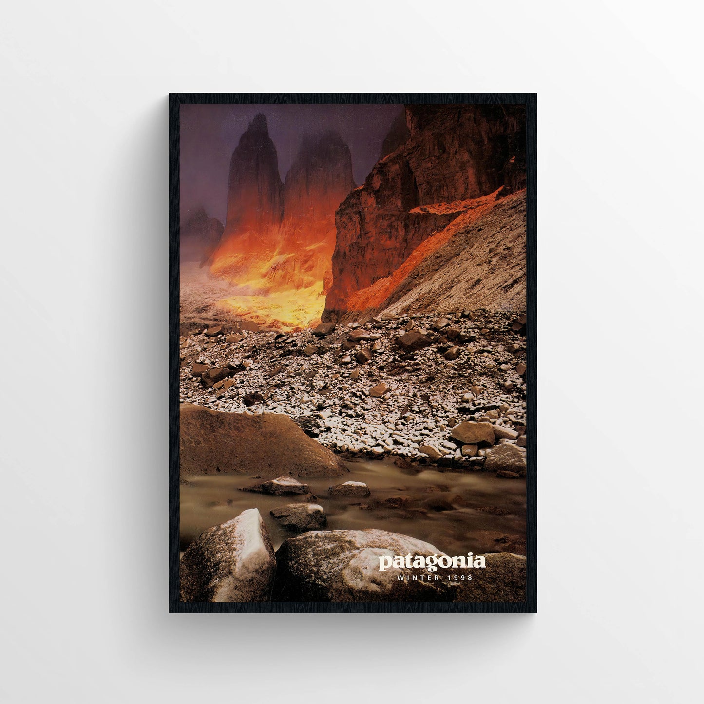 Patagonia 1998 Winter Magazine Poster
