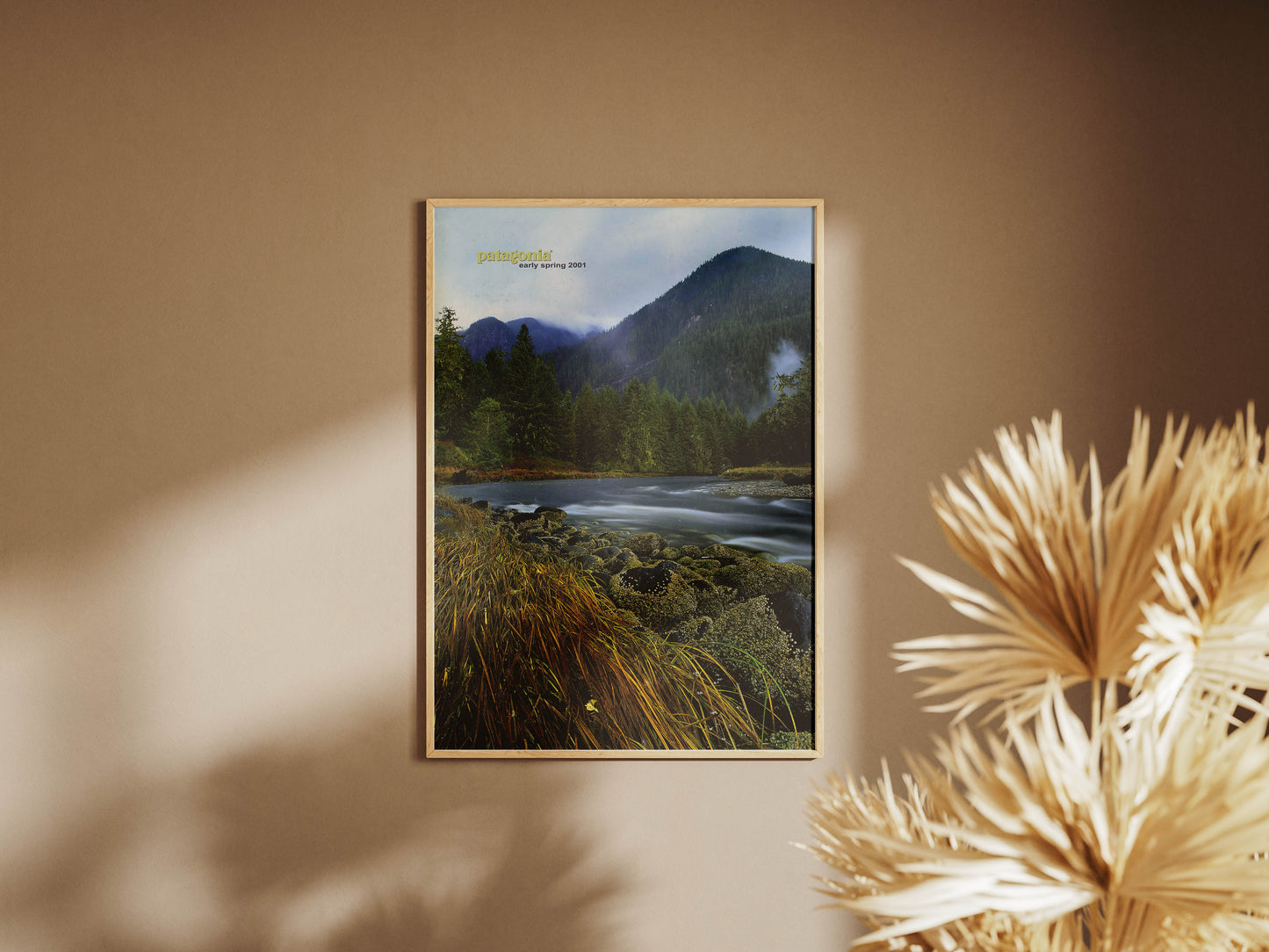 Patagonia 2001 Early Spring Magazine Poster