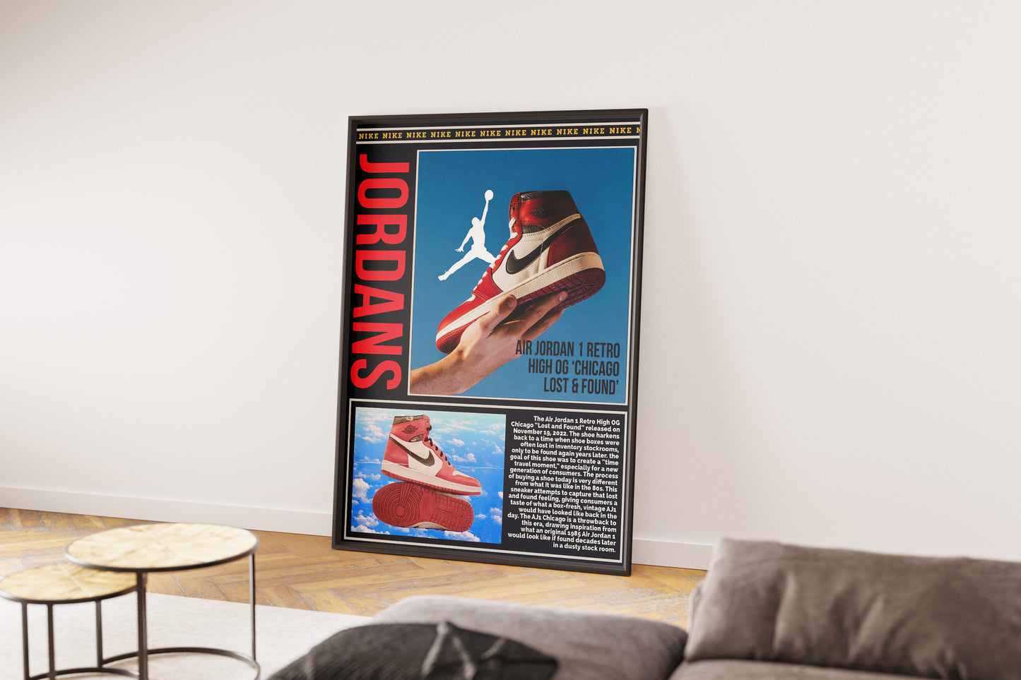 Nike Air Jordan Poster