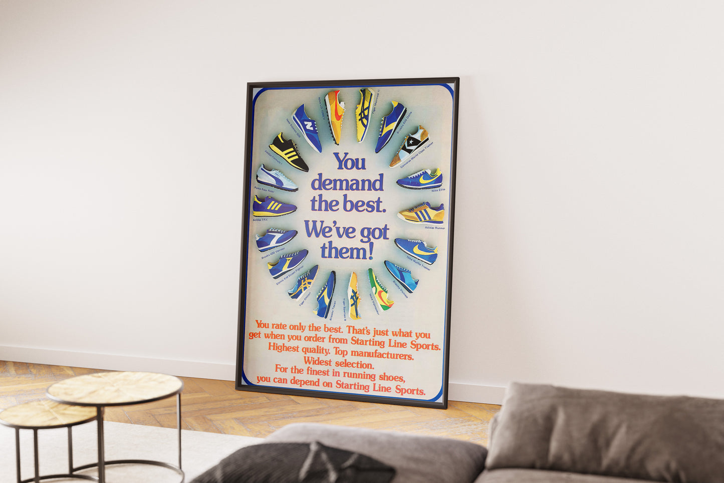 Shoes Store Advertising Poster