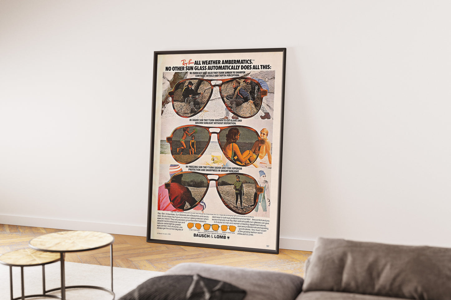 Ray Ban Poster