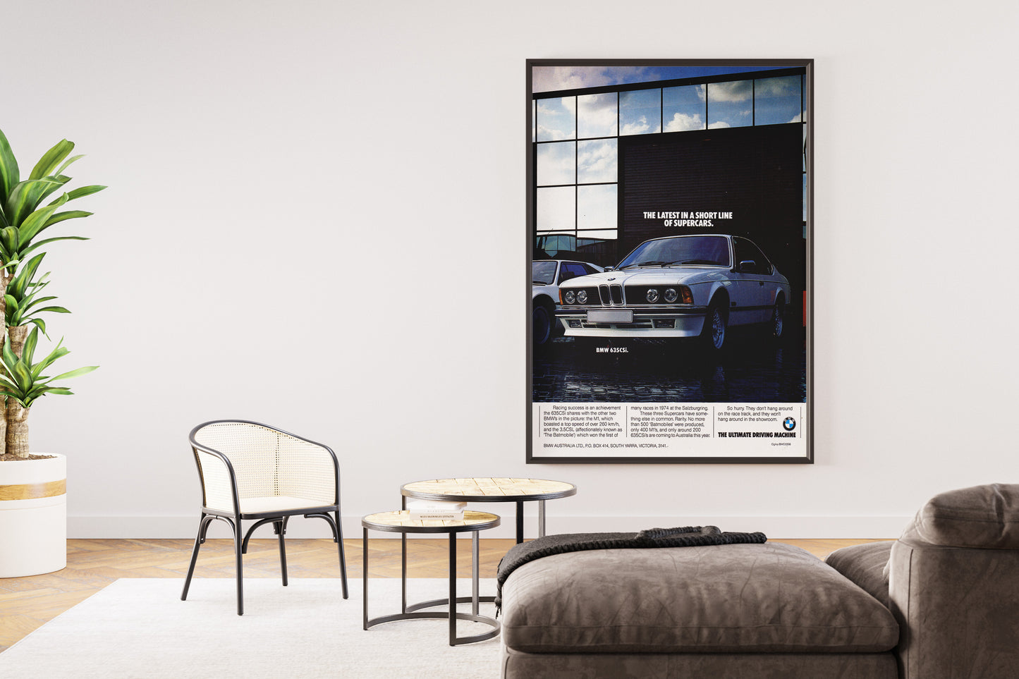 BMW Poster
