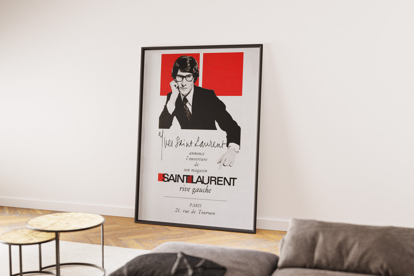 Yves Saint Laurent Poster