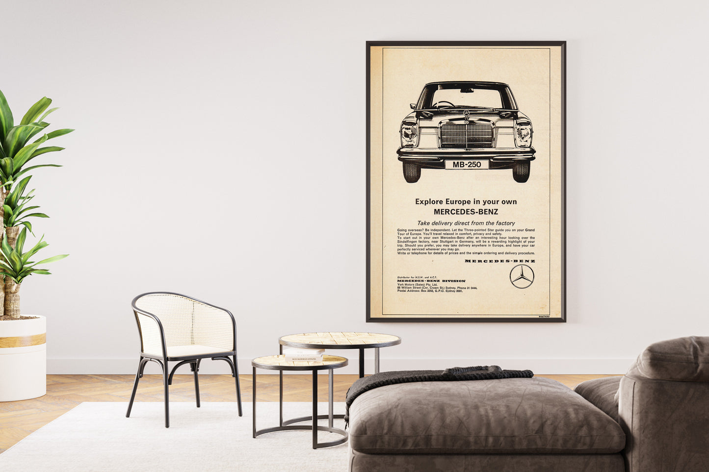 Mercedes Poster
