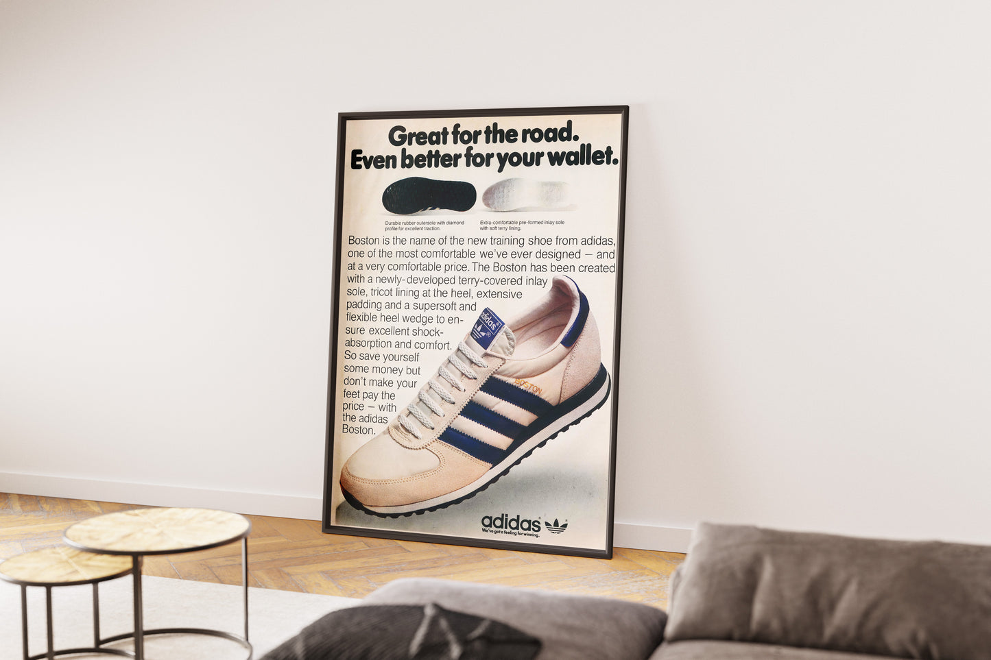 Adidas Boston Poster