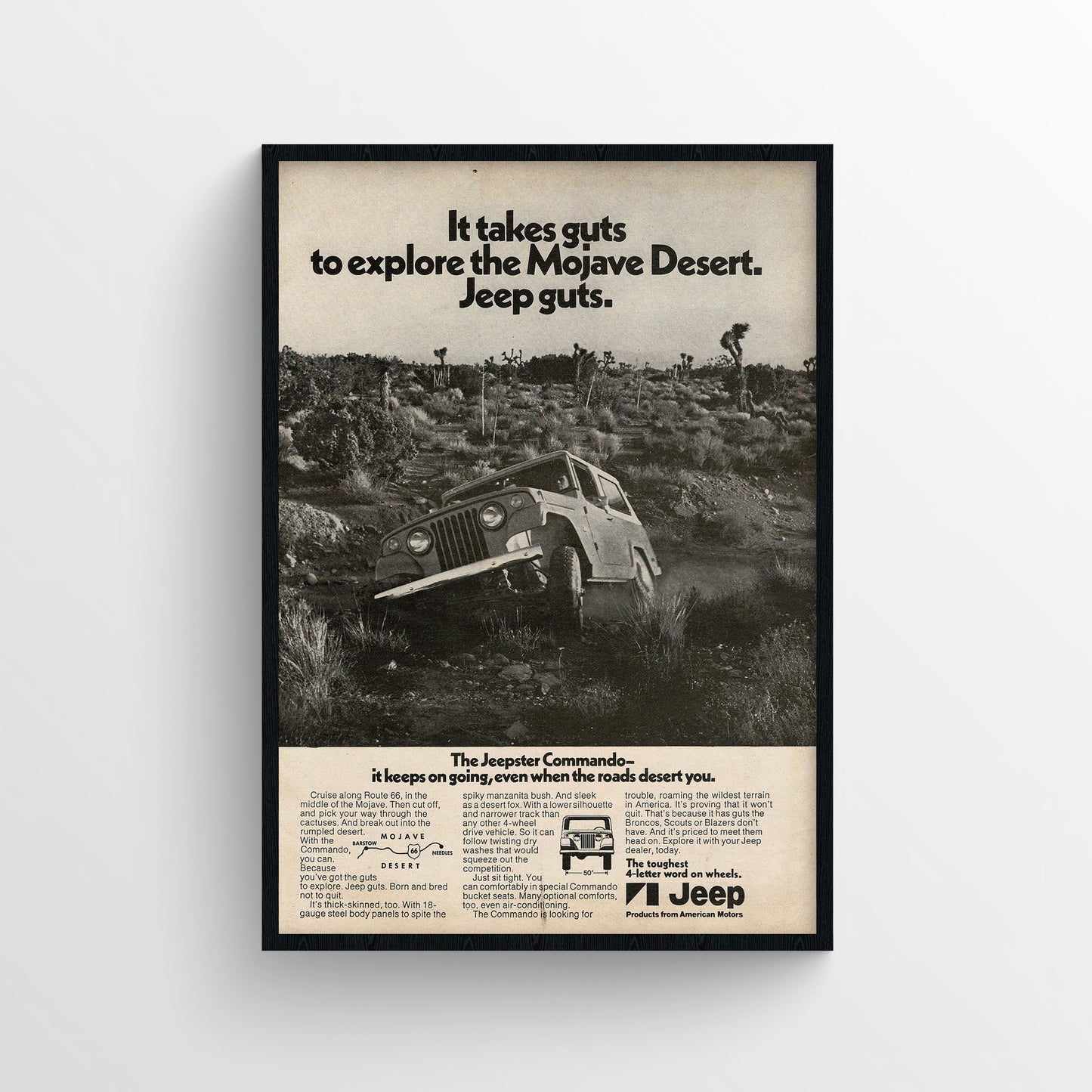 Jeep Commando Poster