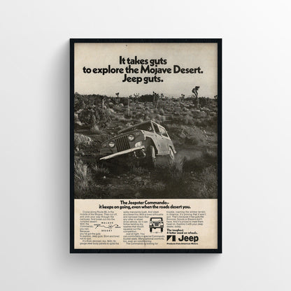 Jeep Commando Poster