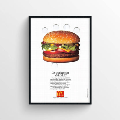 McDonald's Big Mac Poster