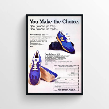 New Balance Poster