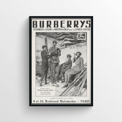 Burberrys Poster