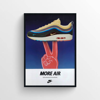 Nike More Air Poster