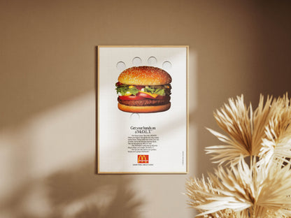 McDonald's Big Mac Poster