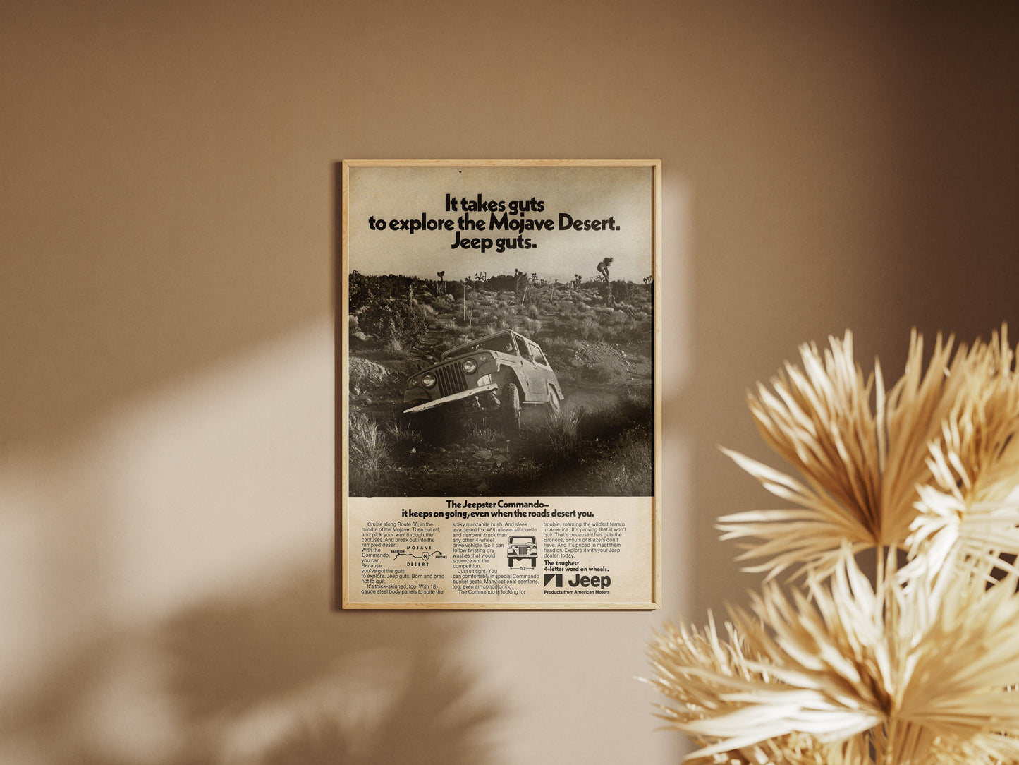 Jeep Commando Poster
