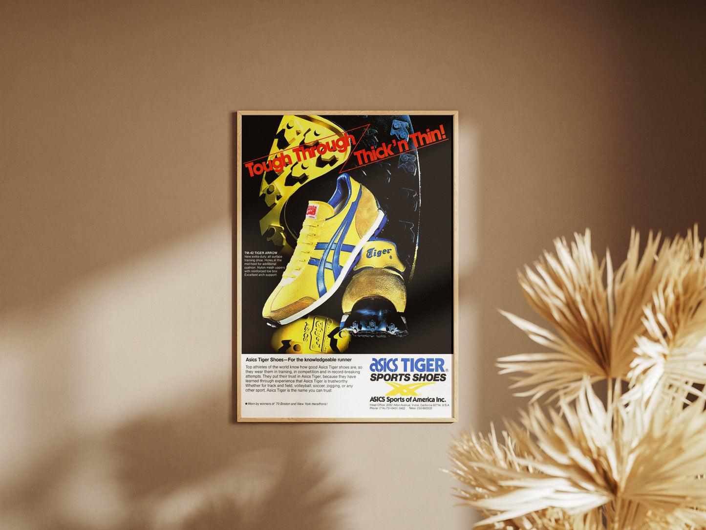 Asics Poster