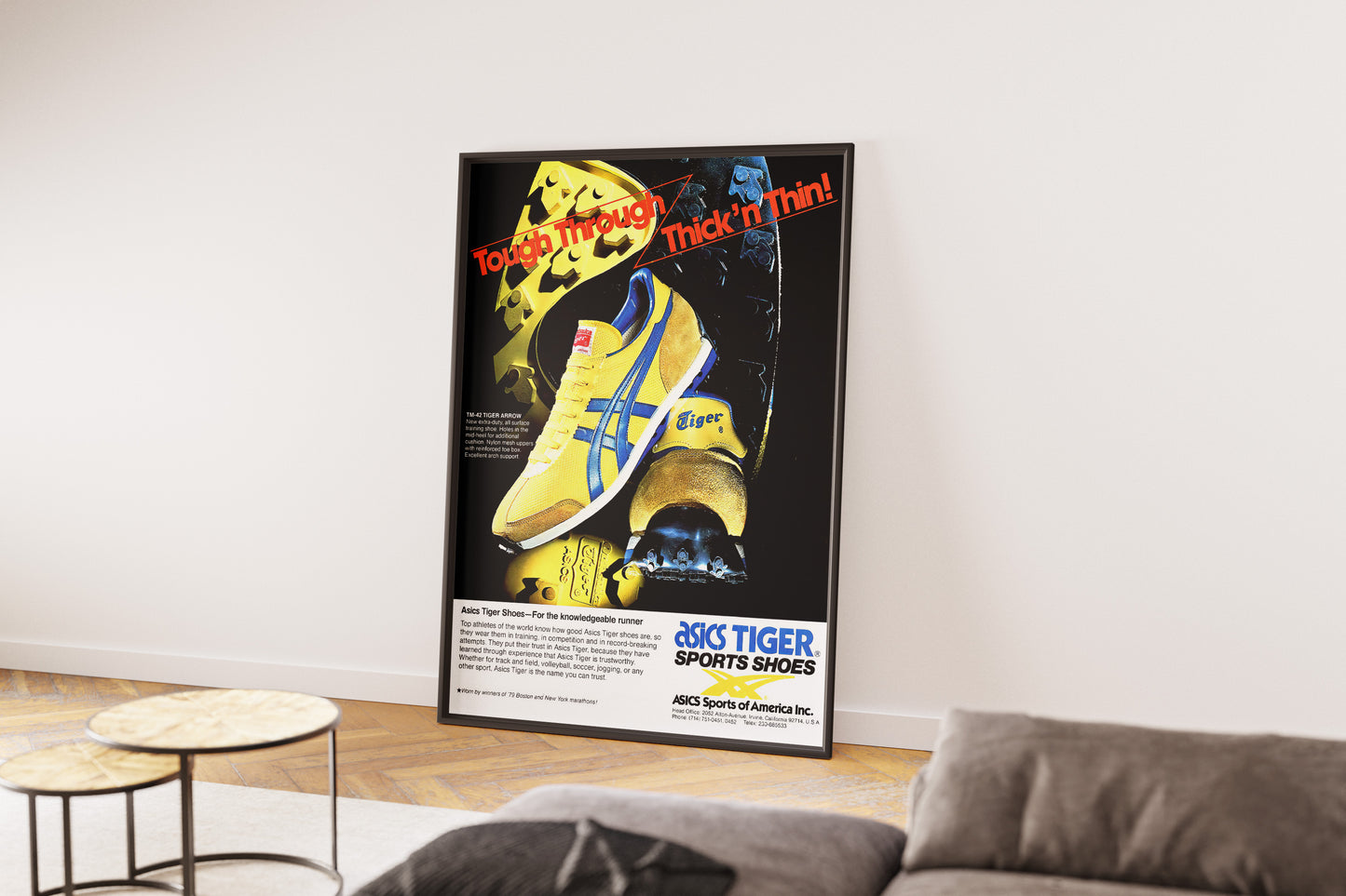 Asics Poster