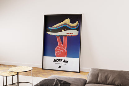 Nike More Air Poster