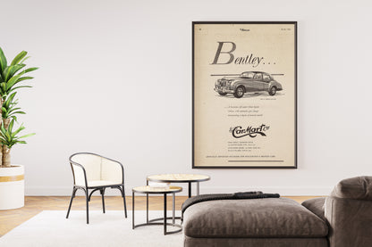 Bentley Poster