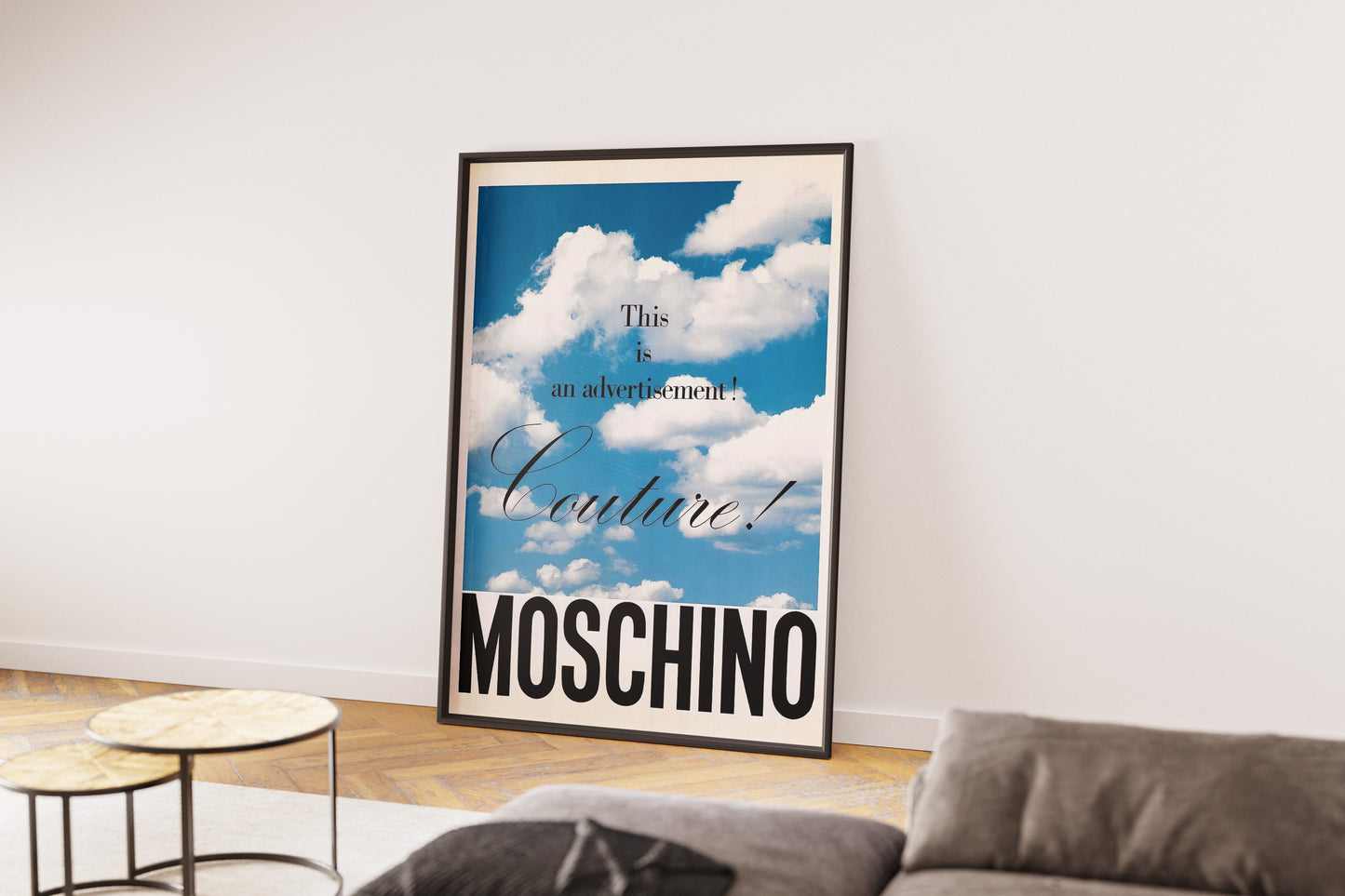 Moschino Poster